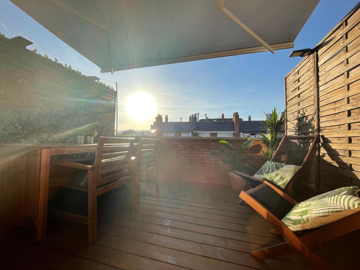 Barcelona Penthouse Private Terrace Sustainable Stay Keyless Access Exteriér fotografie