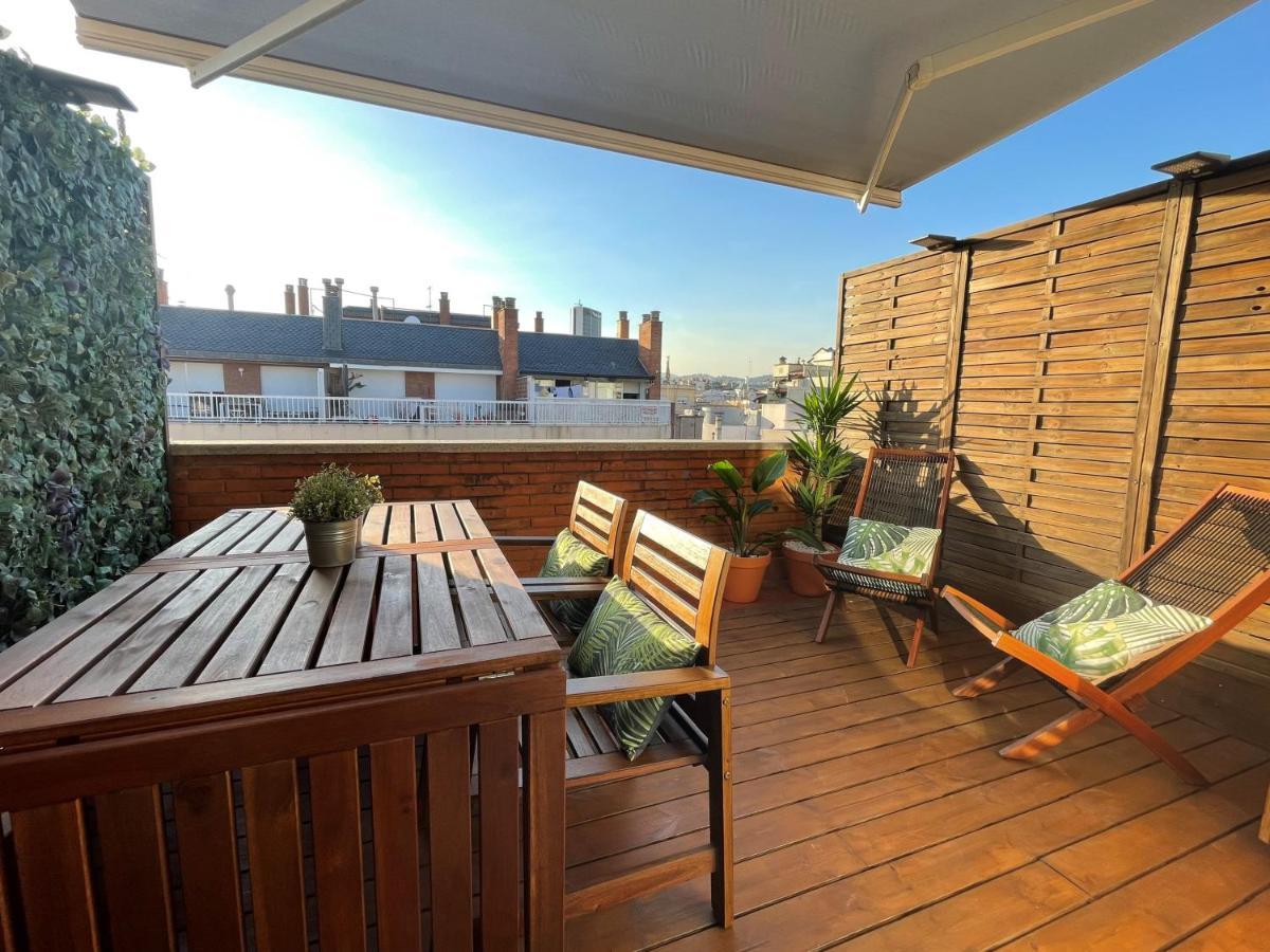 Barcelona Penthouse Private Terrace Sustainable Stay Keyless Access Exteriér fotografie