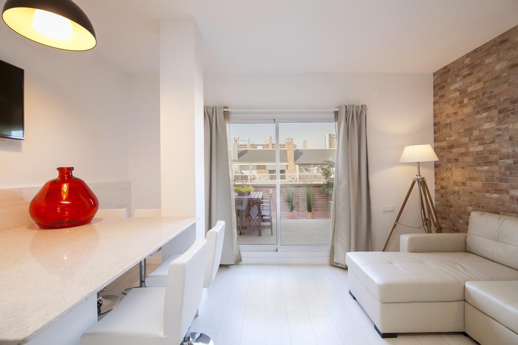 Barcelona Penthouse Private Terrace Sustainable Stay Keyless Access Exteriér fotografie