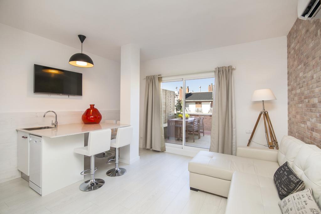 Barcelona Penthouse Private Terrace Sustainable Stay Keyless Access Exteriér fotografie